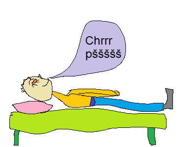 Sleeping farmer