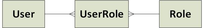 Vztah M:N mezi User a Role